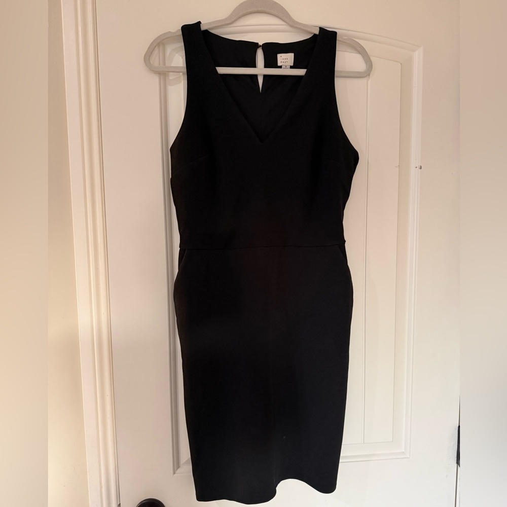 a new day Black Midi Dress